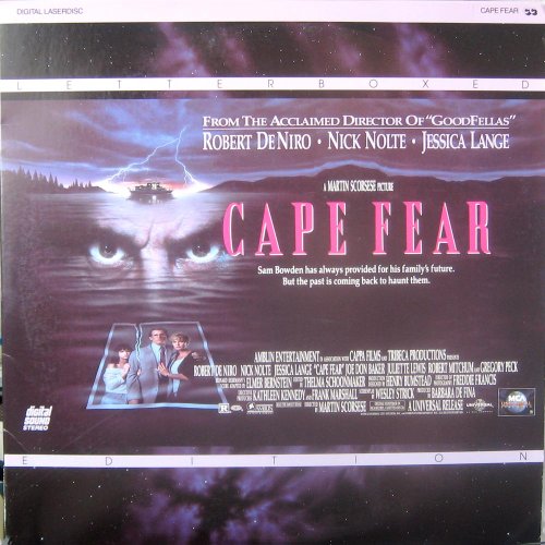 Cape Fear Widescreen Laserdisc Movie Collectible