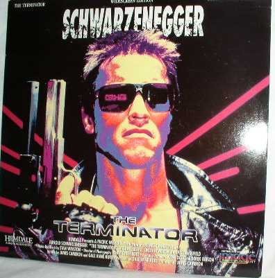 Terminator Laserdisc: Widescreen Edition with Schwarzenegger