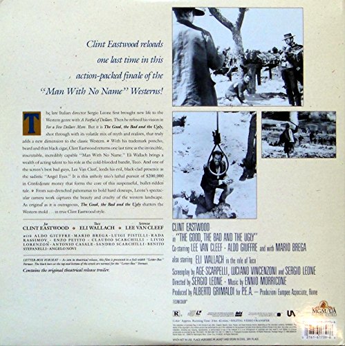 Classic Western Movie Laserdisc: The Good, the Bad