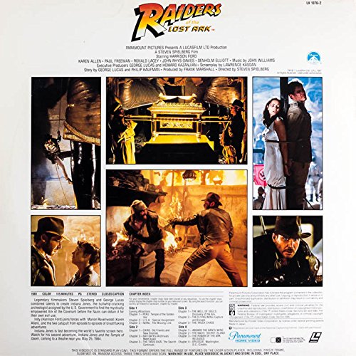 Raiders of the Lost Ark Collector's Edition Laserdisc