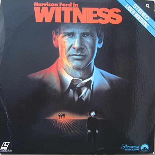 Harrison Ford in "WITNESS" Laserdisc Movie