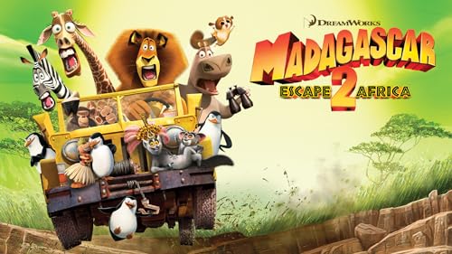 Madagascar Escape 2 Africa Movie DVD Blu-Ray Combo