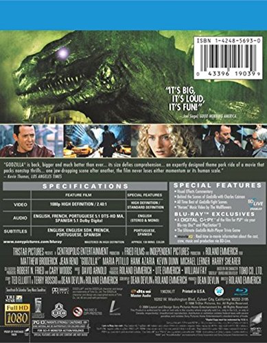 Godzilla on Blu-ray