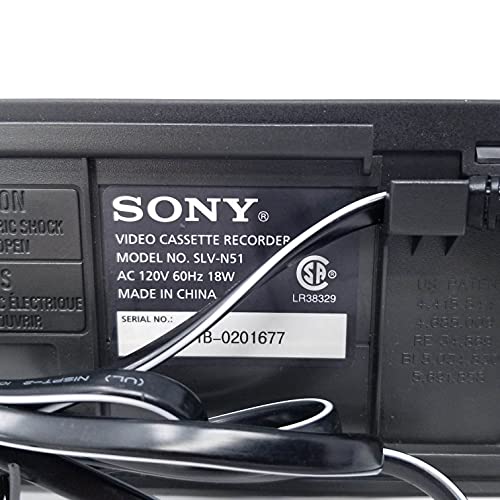 Sony SLV-N51 4-Head Hi-Fi VCR Player