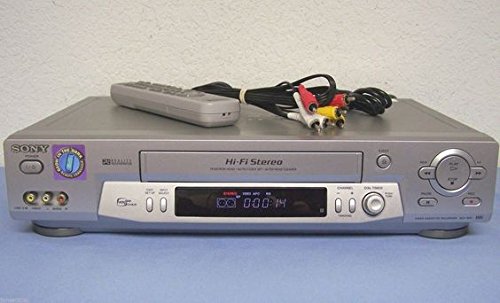 Sony SLV-N81 Hi-Fi VCR with 4-Head Technology