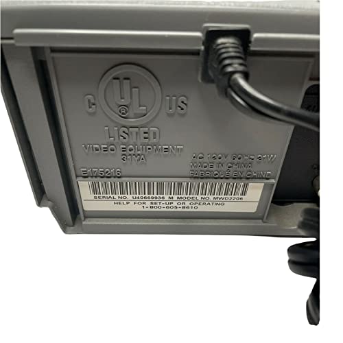 Magnavox MWD2206 DVD/VCR Combo Player - Refurbished