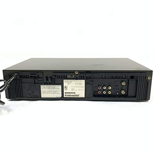 Panasonic VCR VHS Transfer Bundle with Remote & Converter