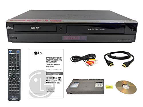 LG VHS to DVD Recorder Combo with Remote