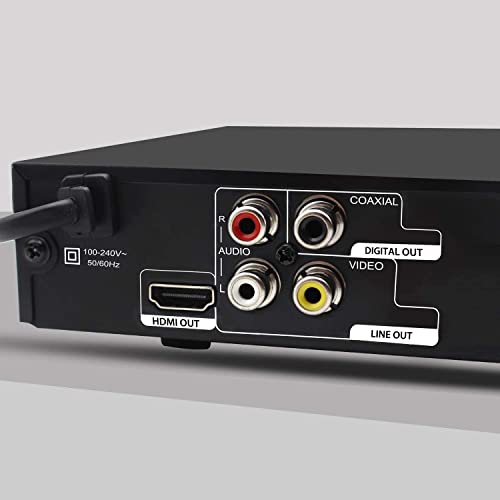 LONPOO DVD Player with HDMI and Microphone Port