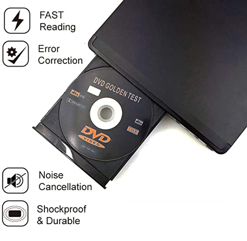 LONPOO DVD Player with HDMI and Microphone Port