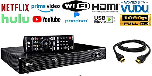 LG BP350 Blu-ray Disc & DVD Player Bundle