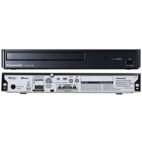 Panasonic Blu Ray Player with Full HD Picture