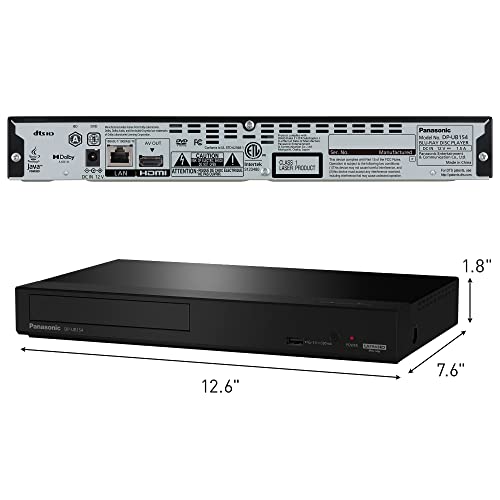 Panasonic Ultra HD 4K Blu-ray Player - DP-UB154P-K