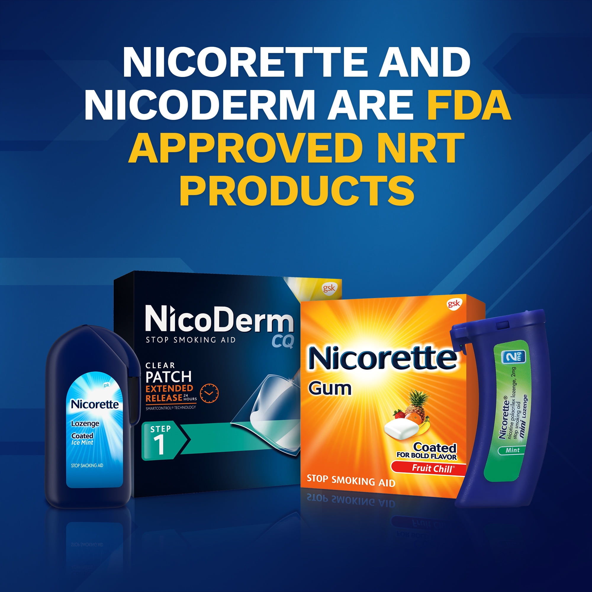 Nicoderm CQ Step 1 Nicotine Patches, 21mg, 14ct