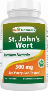 Top pick: St. John's Wort 300mg 180 caps