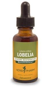 Certified Organic Lobelia Liquid Extract - 1 Ounce