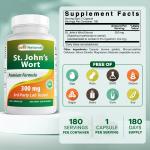 Top pick: St. John's Wort 300mg 180 caps