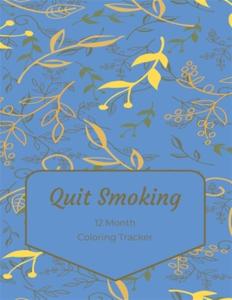 12-Month Color Tracker for Quitting Smoking