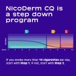 Nicoderm CQ Step 2 Nicotine Patches, 14 Count