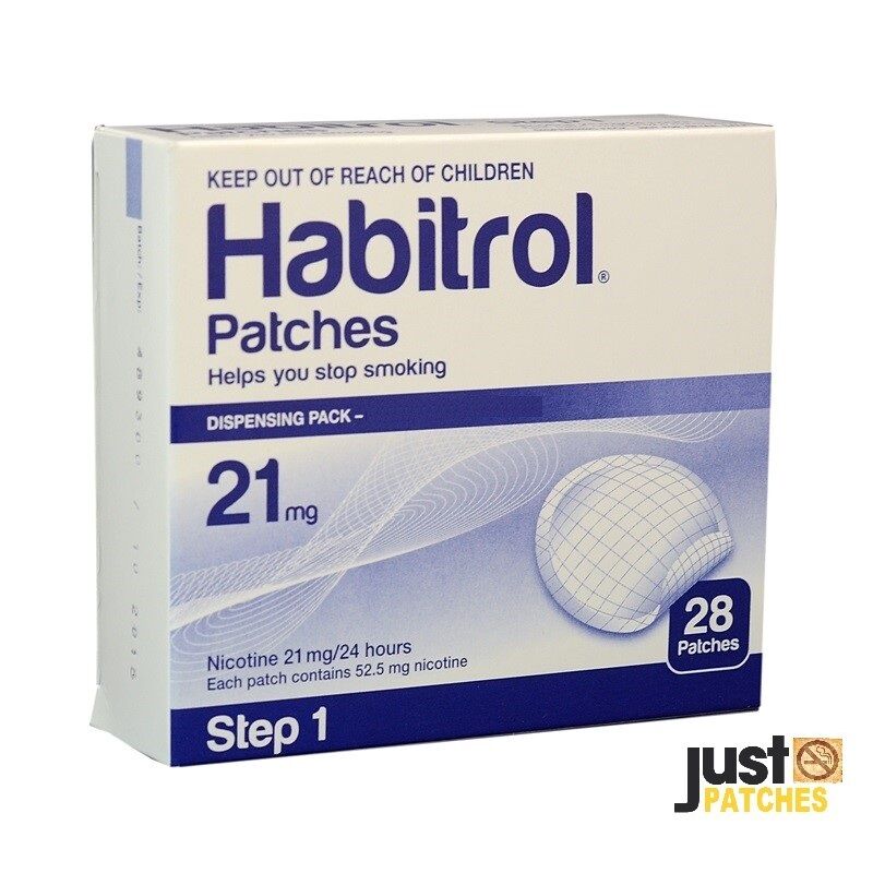 Habitrol 21mg Nicotine Patch (28 patches, 1 box)