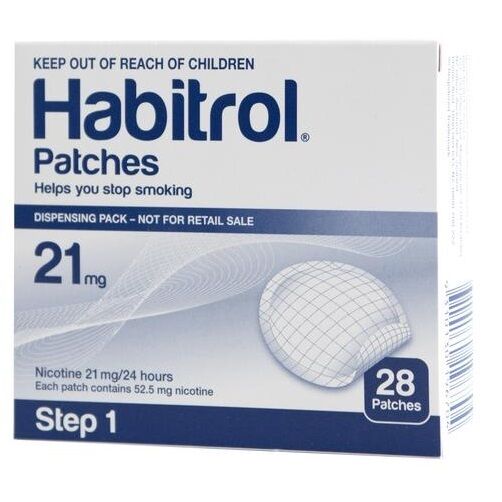 Habitrol 21mg Nicotine Patch (28 patches, 1 box)