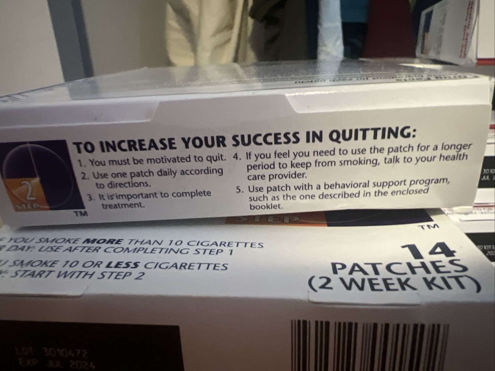 Habitrol 14mg Nicotine Transdermal Patch - Step 2