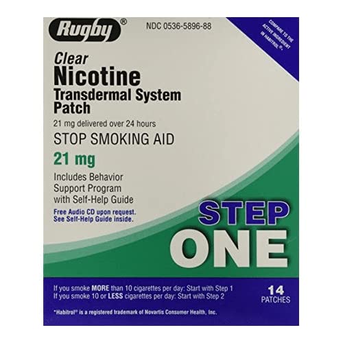 Nicotine Patch 21mg to Quit Smoking - 14ct