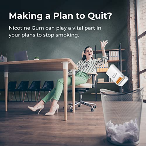 Original Flavor Nicotine Gum - 4mg, 170 Count