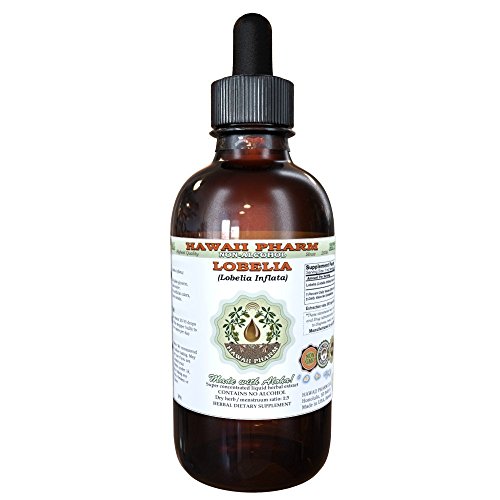 Organic Lobelia Alcohol-Free Liquid Extract Herbal Supplement 2oz