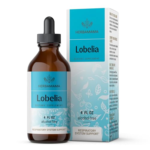 Organic Lobelia Tincture - Alcohol-Free - Vegan - 4oz