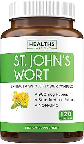Powerful St. John's Wort Capsules - 120 Count