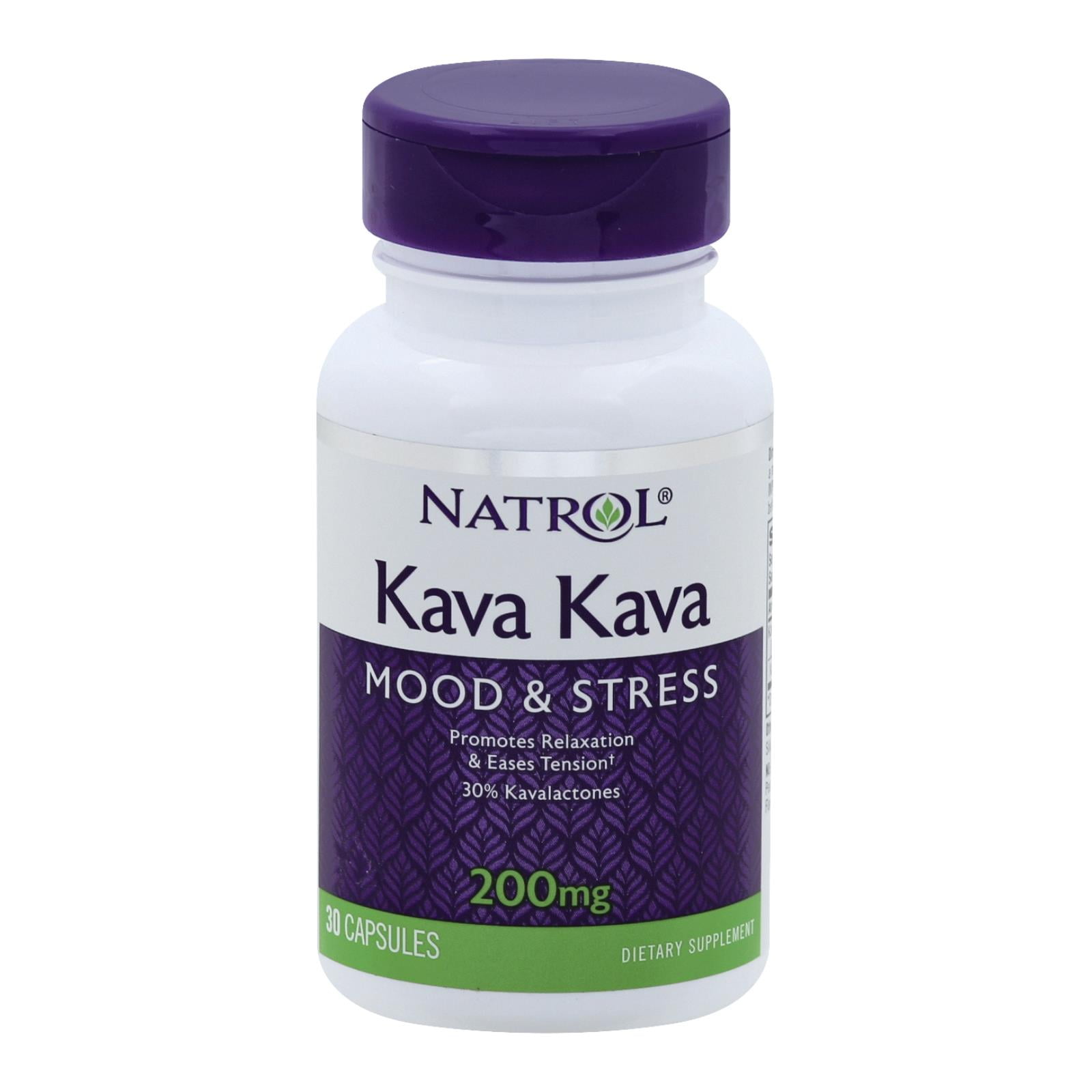 Natrol Kava Kava Capsules 200mg, 30 Count