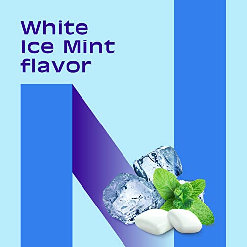 Nicorette 4mg Nicotine Gum - White Ice Mint