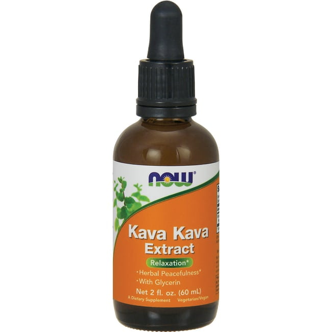 NOW Kava Kava Liquid Extract for Smoking Cessation