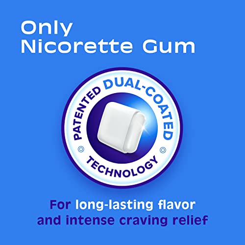 Nicorette 2mg Nicotine Gum - White Ice Mint