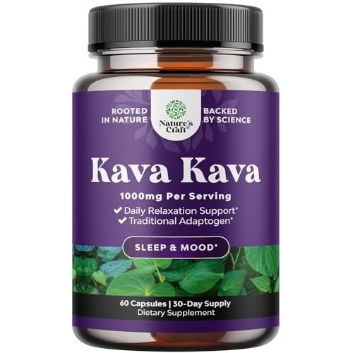 Calming Kava Capsules - Boost Mood & Relaxation
