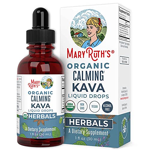 MaryRuth Organics Herbal Supplement Drop for Stress Relief