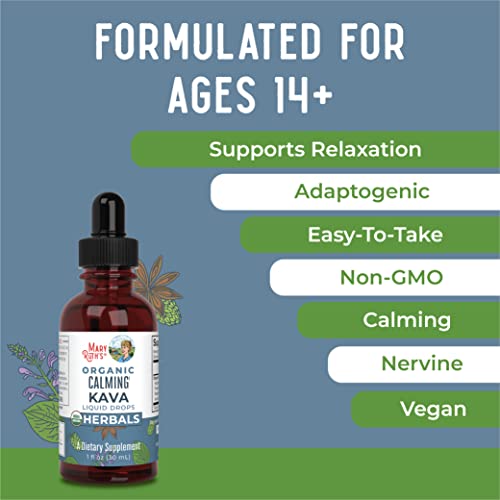 MaryRuth Organics Herbal Supplement Drop for Stress Relief
