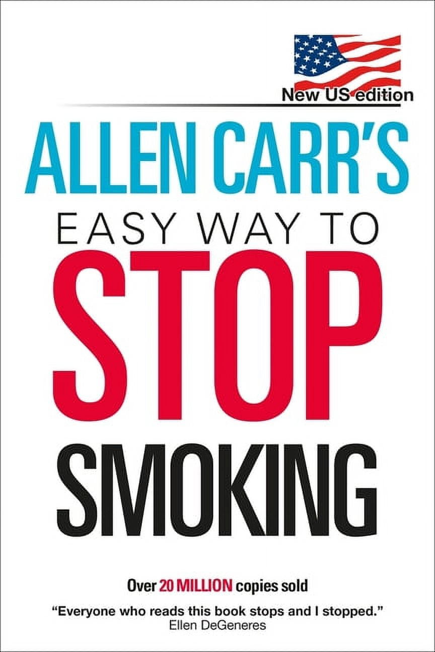Allen Carr's Easy Stop Smoking Book in Paperback