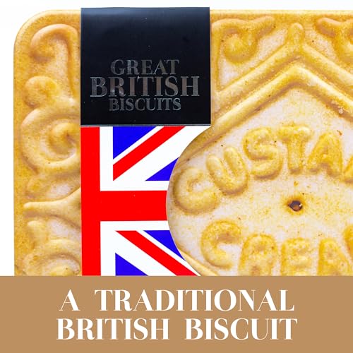 Custard Cream Biscuit Tin - British Gift Set