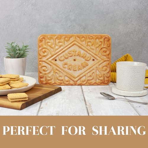 Custard Cream Biscuit Tin - British Gift Set