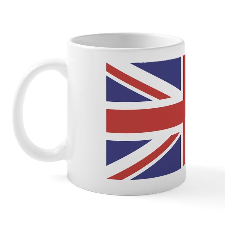 Union Jack Ceramic Coffee Mug - 11 oz