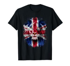 Classic Union Jack Lion Flag T-Shirt