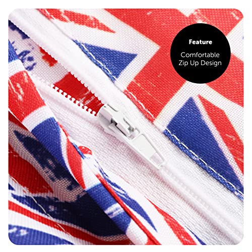 Union Jack Suit, Jacket and Trousers - All Sizes