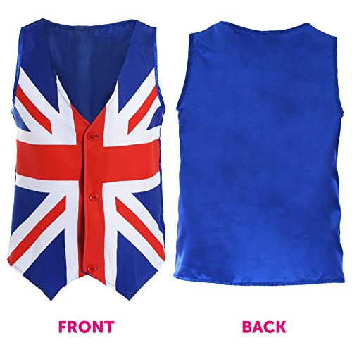 Union Jack Bowtie and Waistcoat - XXL