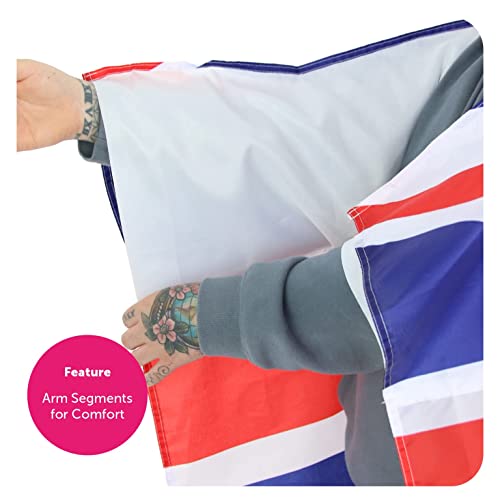 Union Jack Flag Cape - Pack of 1