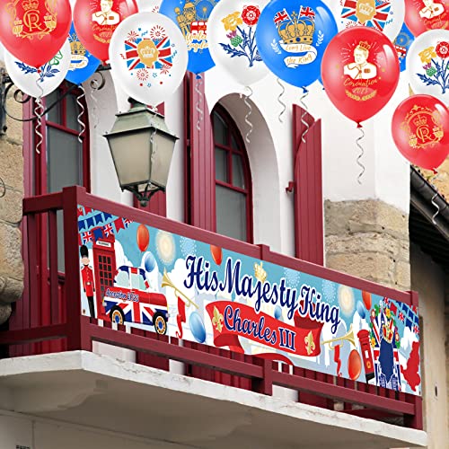 UK Patriotic King Charles III Banner