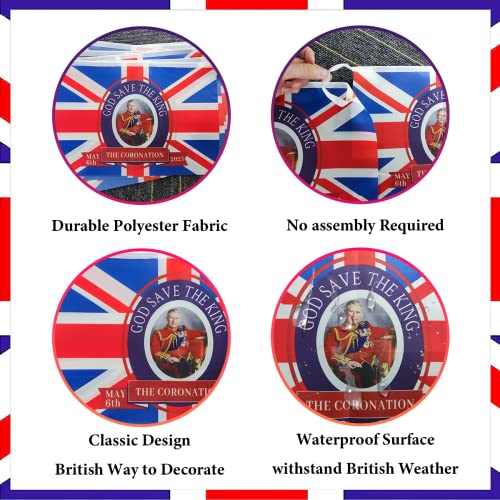 Kings Coronation Union Jack Flags & Bunting