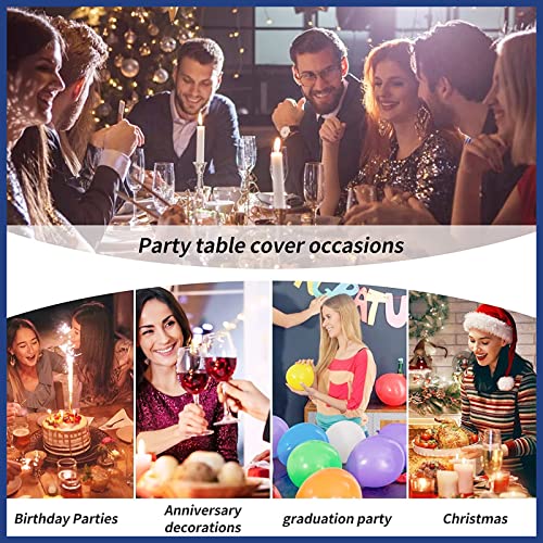 YAAVAAW 130*220cm King Charles III Coronation Decorations Tablecloth Union Jack Flag Plastic Tablecover,Great British UK Tablecloth for King Charles the Third Street Party,Union Jack Party Supplies