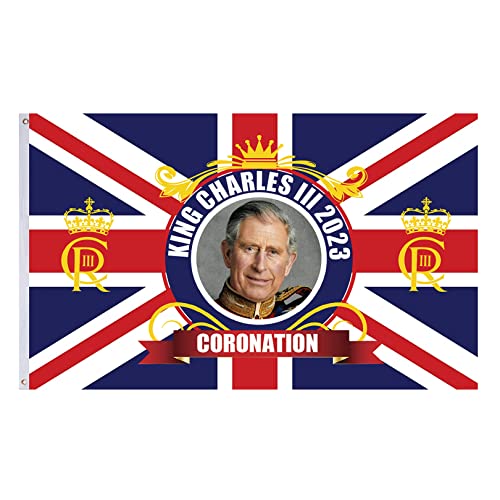 Union Jack King Charles III Coronation Flag